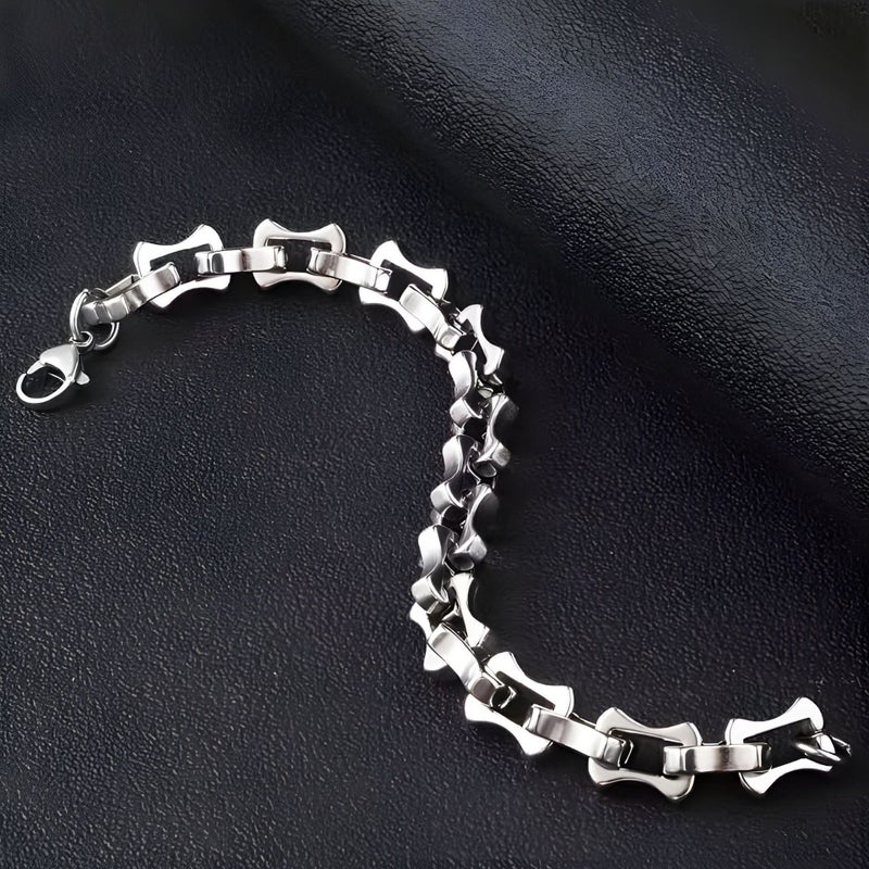 Ins Fashion Popular Elegant Bracelet Stainless Steel Business Style Watch Chain Adjustable Hand Jewelry Titanium Steel Watch Chain - Image 1